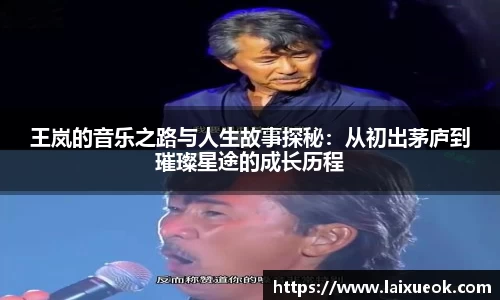 王岚的音乐之路与人生故事探秘：从初出茅庐到璀璨星途的成长历程